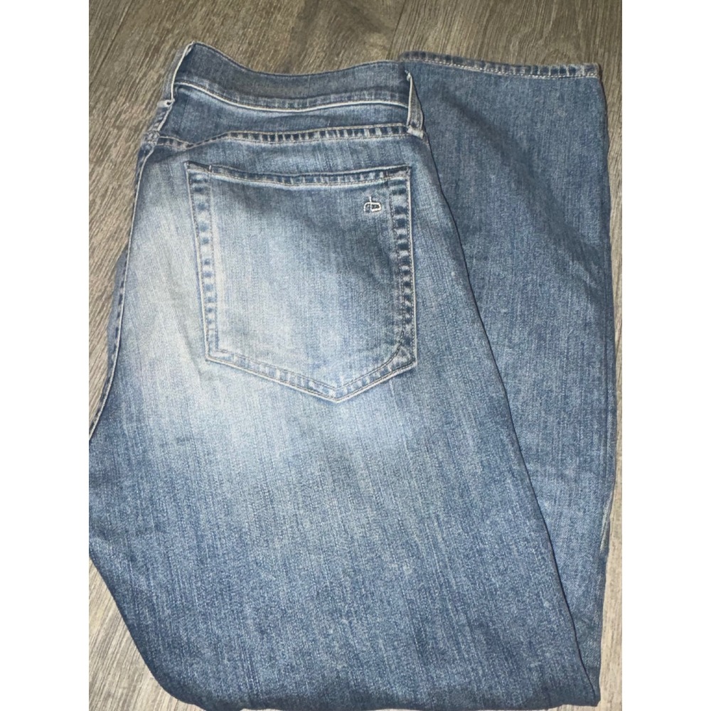Rag & Bone Standard Issue Fit 2 Slim Leg Jeans Mens 32 Medium Wash Blue Denim
